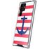 Nautical Stripes Galaxy S22 Ultra Clear Case