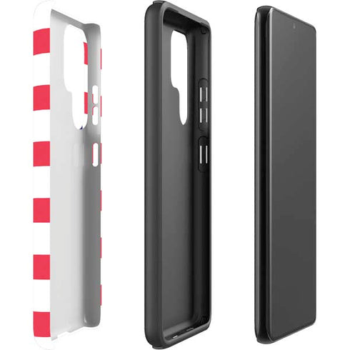 Nautical Stripes Galaxy S22 Ultra Pro Case