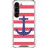 Nautical Stripes Galaxy S23 Clear Case