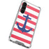 Nautical Stripes Galaxy S23 Plus Clear Case