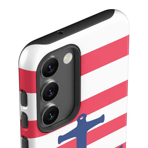 Nautical Stripes Galaxy S23 Plus Pro Case