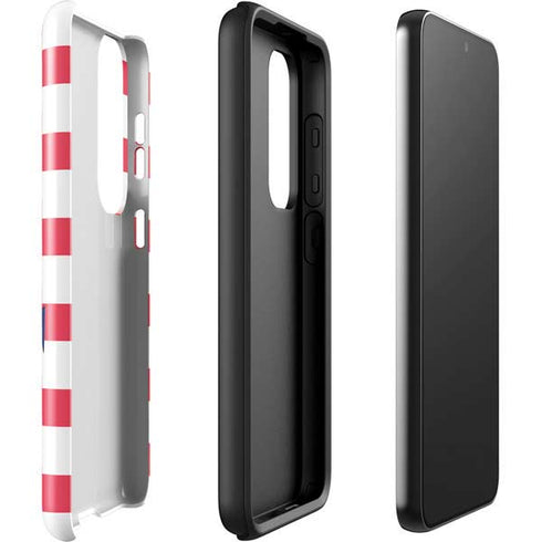 Nautical Stripes Galaxy S23 Plus Pro Case