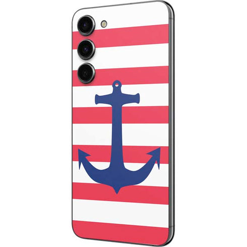 Nautical Stripes Galaxy S23 Plus Skin