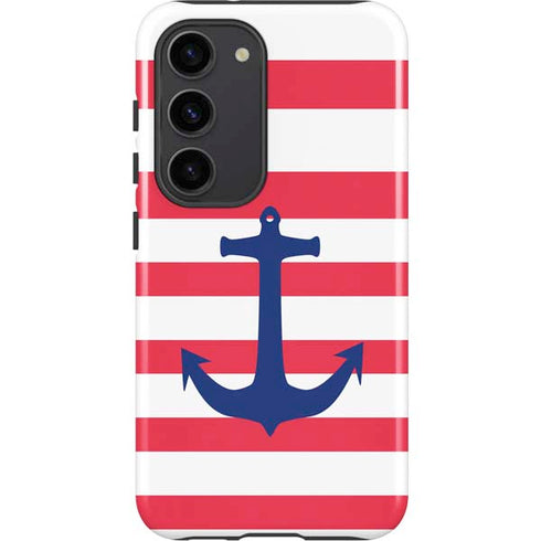 Nautical Stripes Galaxy S23 Pro Case