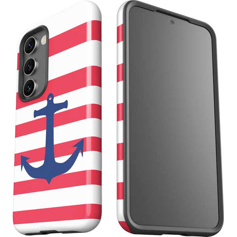Nautical Stripes Galaxy S23 Pro Case