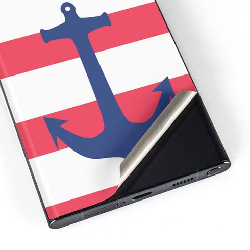 Nautical Stripes Galaxy S23 Ultra Skin