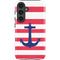 Nautical Stripes Galaxy S24 Impact Case