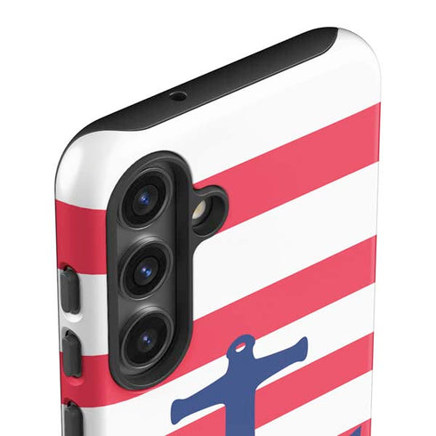 Nautical Stripes Galaxy S24 Impact Case