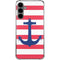 Nautical Stripes Galaxy S24 Plus Clear Case