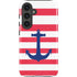 Nautical Stripes Galaxy S24 Plus Impact Case