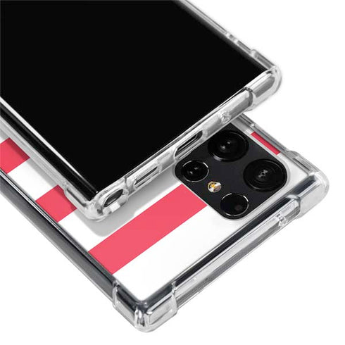 Nautical Stripes Galaxy S24 Ultra Clear Case