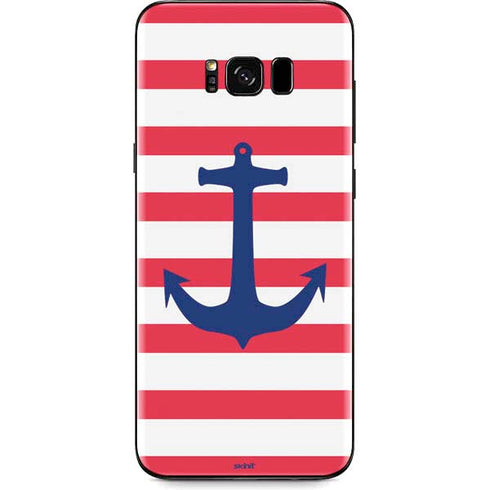 Nautical Stripes Galaxy S8 Plus Skin