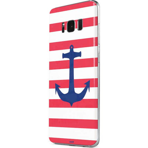 Nautical Stripes Galaxy S8 Plus Skin
