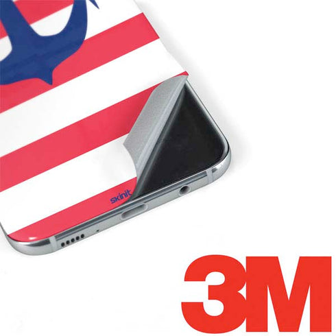 Nautical Stripes Galaxy S8 Plus Skin