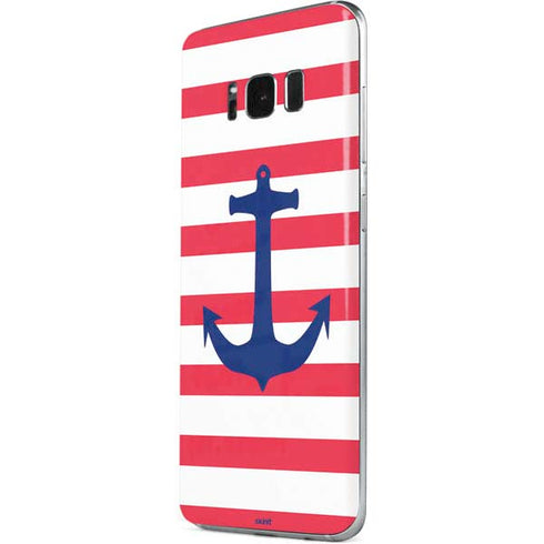 Nautical Stripes Galaxy S8 Skin