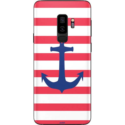 Nautical Stripes Galaxy S9 Plus Skin