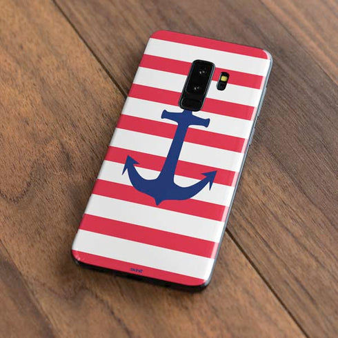 Nautical Stripes Galaxy S9 Plus Skin