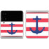 Nautical Stripes Galaxy Z Flip4 5G Skin