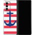 Nautical Stripes Galaxy Z Fold2 5G Skin
