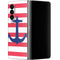 Nautical Stripes Galaxy Z Fold4 5G Skin
