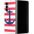 Nautical Stripes Galaxy Z Fold4 5G Skin