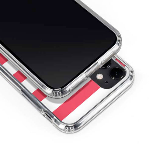 Nautical Stripes iPhone 11 Clear Case