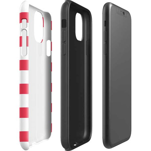 Nautical Stripes iPhone 11 Pro Max Impact Case