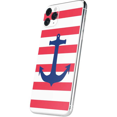 Nautical Stripes iPhone 11 Pro Max Skin