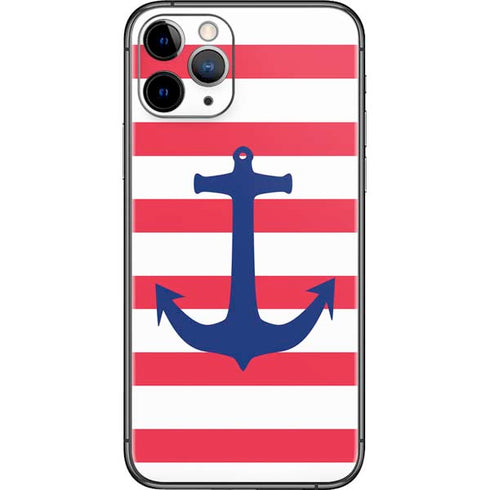 Nautical Stripes iPhone 11 Pro Skin