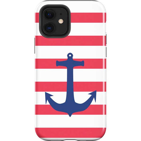 Nautical Stripes iPhone 12 Impact Case
