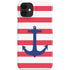Nautical Stripes iPhone 12 Mini Lite Case