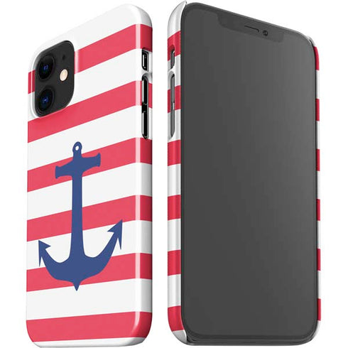 Nautical Stripes iPhone 12 Mini Lite Case