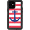 Nautical Stripes iPhone 12 Mini Waterproof Case