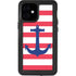 Nautical Stripes iPhone 12 Mini Waterproof Case