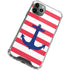 Nautical Stripes iPhone 12 Pro Max Clear Case
