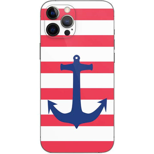 Nautical Stripes iPhone 12 Pro Max Skin