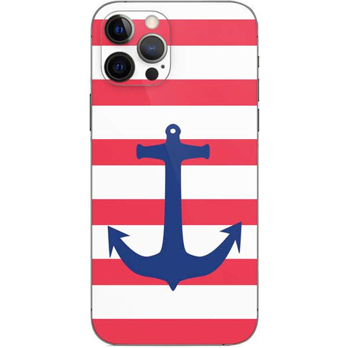 Nautical Stripes iPhone 12 Pro Skin