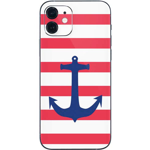 Nautical Stripes iPhone 12 Skin