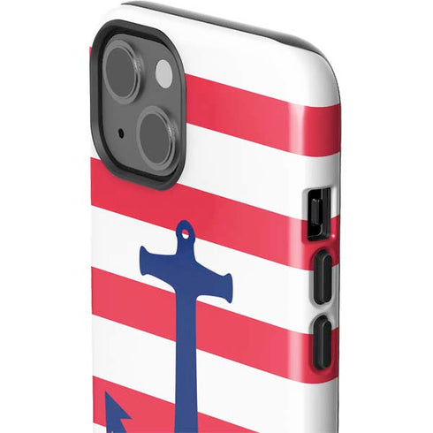 Nautical Stripes iPhone 13 Impact Case