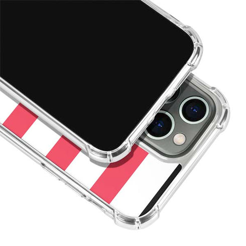 Nautical Stripes iPhone 13 Pro Clear Case