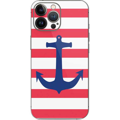 Nautical Stripes iPhone 13 Pro Max Skin