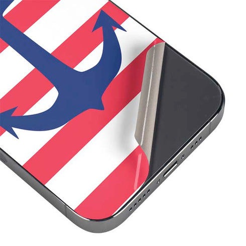 Nautical Stripes iPhone 13 Pro Max Skin