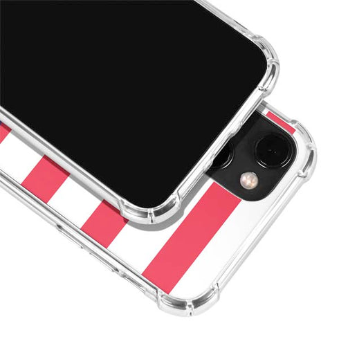 Nautical Stripes iPhone 14 Clear Case