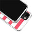 Nautical Stripes iPhone 14 Plus Clear Case