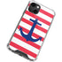 Nautical Stripes iPhone 14 Plus Clear Case