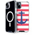 Nautical Stripes iPhone 15 Plus MagSafe Case