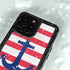 Nautical Stripes iPhone 14 Pro Max Waterproof Case
