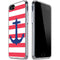 Nautical Stripes iPhone SE (2nd & 3rd Gen) Clear Case