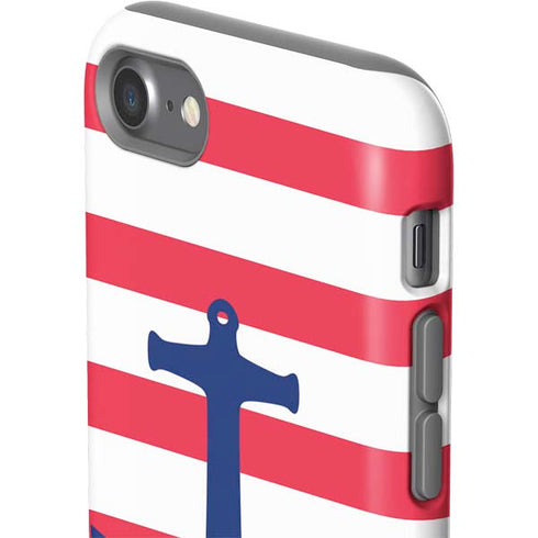 Nautical Stripes iPhone SE (2nd & 3rd Gen) Pro Case