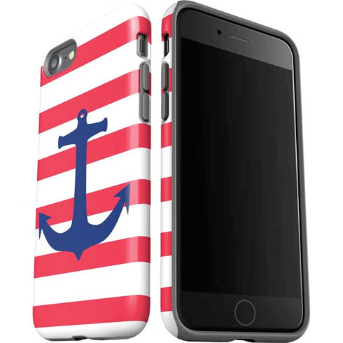 Nautical Stripes iPhone SE (2nd & 3rd Gen) Pro Case